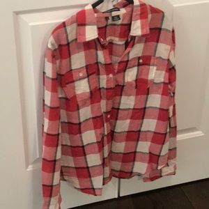 Sandra Ingrish plaid blouse